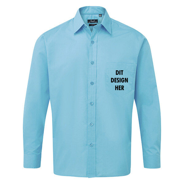 Men´s Poplin Long Sleeve Shirt Thumbnail